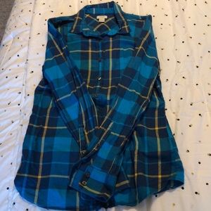 J Crew Button down flannel